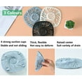 thumbnail image 4 of 3PCS Drain Hair Catcher, Square Drain Cover for Shower Silicone Hair Stopper with Suction Cup, Easy to Install Suit for Bathroom,Bathtub,Kitchen, 4 of 8