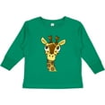 thumbnail image 3 of Inktastic Cute Giraffe Boys or Girls Long Sleeve Toddler T-Shirt, 3 of 5