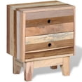 thumbnail image 2 of vidaXL Bedside Cabinet Solid Reclaimed Wood, 2 of 8