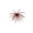 Red, variant on Fishing Lure Red Speckled Sea Urchin Shape Soft Bait Single Pack Realistic Trout Bait For Freshwater Saltwater Shore Fishing Tackle(Red-1Pcs No Box)