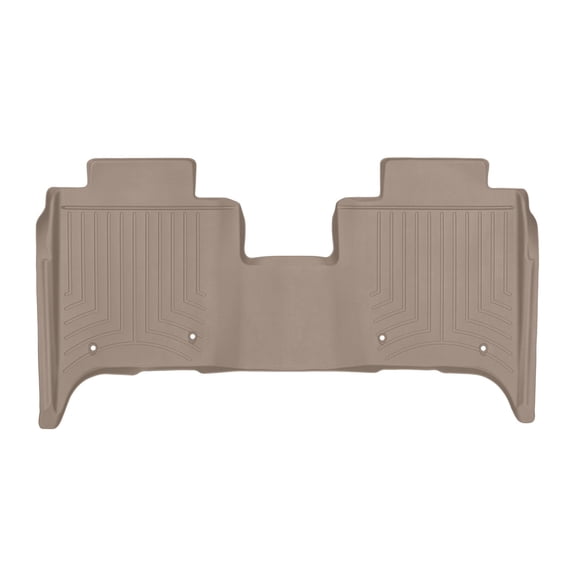 WeatherTech Custom Fit FloorLiners compatible with Land Rover Rover Range Rover - 2nd Row, Tan