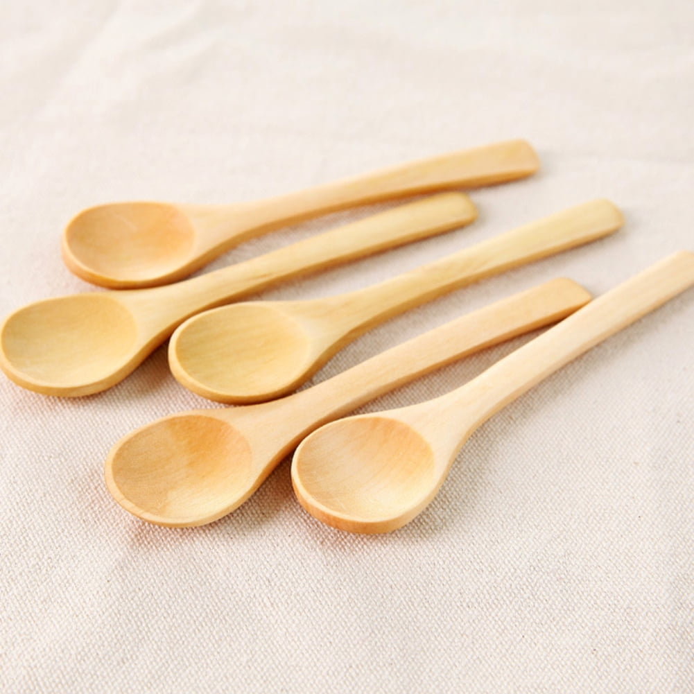 wooden baby spoons