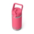 thumbnail image 1 of Botella YETI Rambler Jr. 350 ml para niños con tapón de pajita, color rosa tropical, 1 of 8