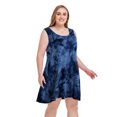 thumbnail image 6 of Plus Size T Shirt Dresses 3X for Women, VEPKUL Large Casual Tank Dress Sleeveless Loose Swing Sundress Swimsuit Cover Ups with Pockets, 6 of 9