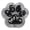 C004- Black (Star), variant on Silicone Sensory Squeeze, Squeeze Cat Paw, Glitter Squeeze, Sensory Squeeze Toys, Cat Relaxation Relief, Cat Stress and Relaxation Relief, Iridescent Decor, Cat Desk Accessories,