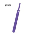 thumbnail image 2 of Cateissary Nuevo 20 piezas de moda, organizador de cables de sujeción reutilizable de 14,5 cm, Juegos de teclado y mouse para computadora Violeta 11 MM * 145 MM, 2 of 6