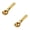 A, variant on Stainless Steel Trigger Ice Cream Scoop - Gold Plated Dual-Use Melon Baller with One-Click Release - Large