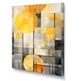 thumbnail image 2 of Designart "Sunlight Collage with Yellow Solar Panels I" Abstract Canvas Wall Art - Modern Yellow Abstract Collages Entryway Wall Art Print, 2 of 6