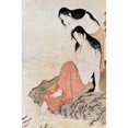 thumbnail image 2 of Japan Abalone Divers. Ntwo Women Abalone Divers Preparing For Their Next Dive. Woodblock Print By Kitagawa Utamaro, 2 of 4