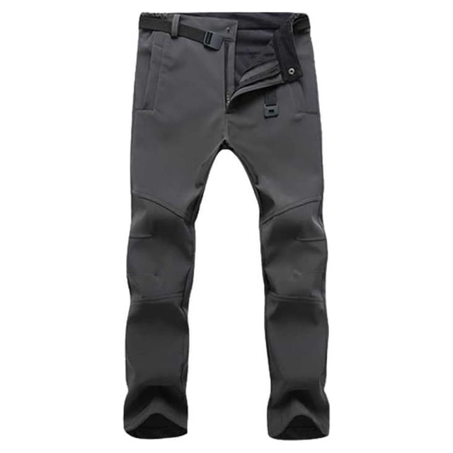 Soidarity Pantalones térmicos de invierno para deportes al aire libre, escalada, senderismo, pesca, Camping, viajes, ciclismo, moto, nieve, esquí, Escalada hombre gris Soidarity OD028987-02