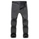 thumbnail image 1 of Soidarity Pantalones térmicos de invierno para deportes al aire libre, escalada, senderismo, pesca, Camping, viajes, ciclismo, moto, nieve, esquí, Escalada hombre gris Soidarity OD028987-02, 1 of 6