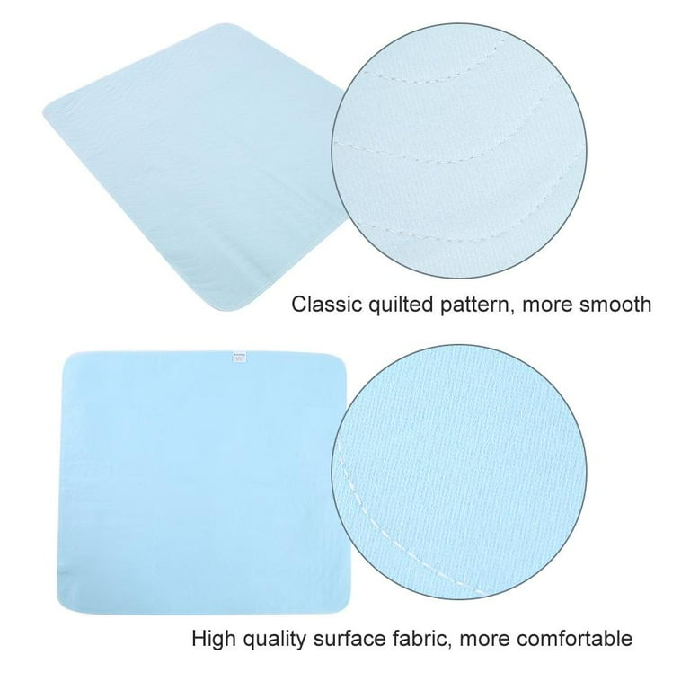 Dilwe Waterproof Reusable Incontinence Bed Pads Washable Underpads for Kids Adult (31.50 x35.43 )