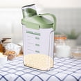 thumbnail image 2 of Rbaofujie Clear Storage Bins Sealed Jar New Kitchen Grain and Miscellaneous Grain Jar Insect Proof -Proof Sealed Jar Transparent Fresh-Keeping Box Miscellaneous Grain Coffee Storage, 2 of 3