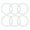White, variant on Homelife 6Pcs Water Bottle Gasket Replacement for Owala FreeSip Easy to Replace Silicone Lid Seal O Ring Sealing Gaskets
