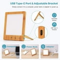 thumbnail image 3 of Xingzhi SAD Light Sun Lamp 10000 Lux UV Free Adjustable Brightness Touch Control, 3 of 9