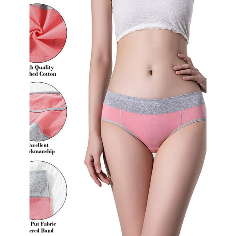 Panties For Women Female Solid Low Waist Breathable Tight Seamless Female  Underwear 