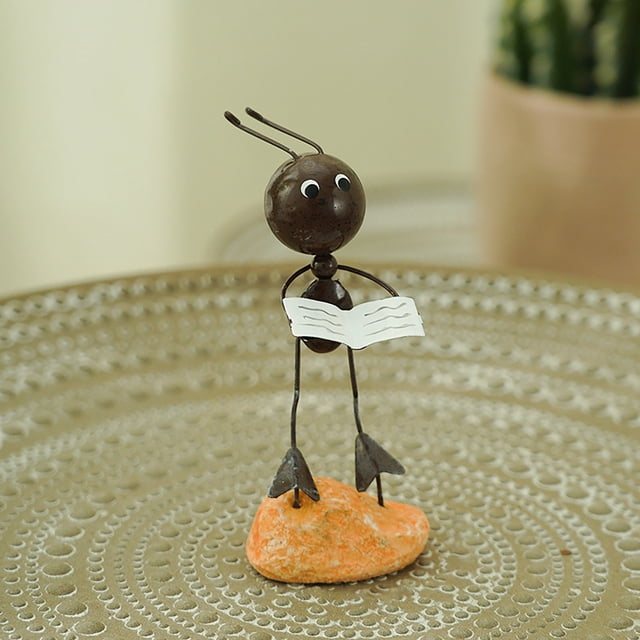 Hbdhejl Ant Figurine Elegant Statue Home Ornament Cartoon Model Table Decoration