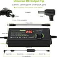 thumbnail image 4 of Adjustable Power Supply Adapter, 3V-36V 4A 144W Universal Power, Variable Switching AC/DC Adapter, 100V-240V AC to DC Converter with 14 Tips & LED Voltage Display for 3V to 36V Household Electronics, 4 of 7