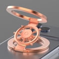 thumbnail image 4 of Foldable Double Sided Magnetic Cell Phone Stand,360° Adjustable Alloy Phone Holder for iPhone 17 16 15 14 13 Pro Max,Samsung Galaxy,All Smartphones,Decompression Fingertip Gyroscope, 4 of 6