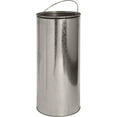 thumbnail image 2 of Genuine Joe, GJO58888, 13.5 Gallon Pedal Receptacle Bin, 1 Each, Stainless Steel, 2 of 2