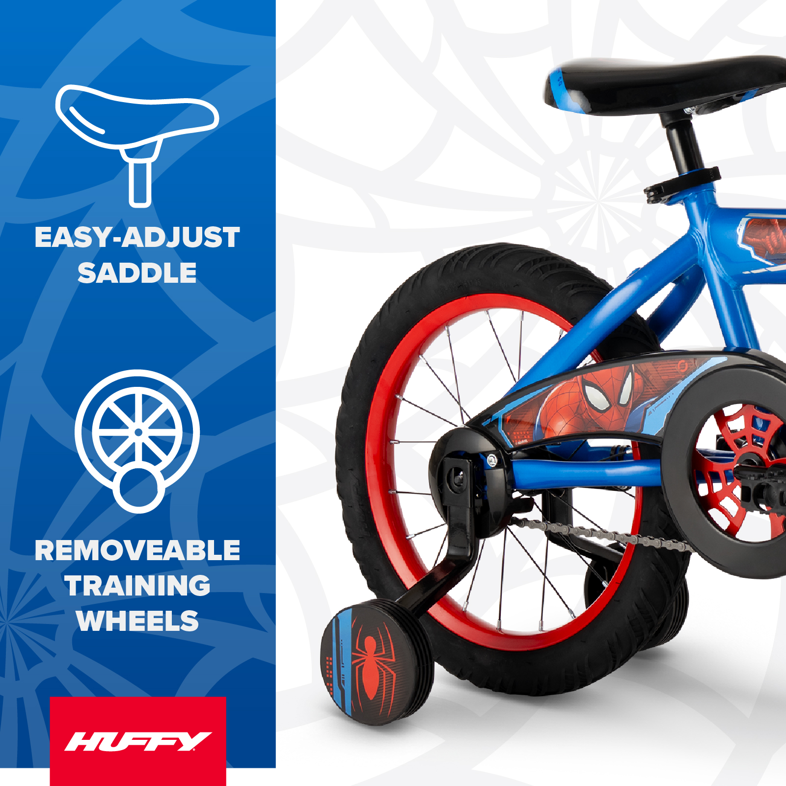 Huffy Marvel Spider-Man 16" Kids' Bike photo 3