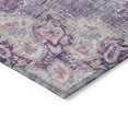 thumbnail image 4 of Addison Rugs Chantille Indoor/Outdoor Transitional Geometric, Abstract Purple Washable Rectangle Rug, 1'8" x 2'6", 4 of 6