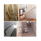 thumbnail image 5 of 4 Pcs Soporte Muro Tubo Pasamanos Con Tapa Cubre Tornillo Plata, 5 of 5