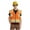 Orange, variant on AYKRM Heavy Woven Two Tone Engineer High Vis Reflective work construction safety vest for men Class 2 with Cargo Pockets