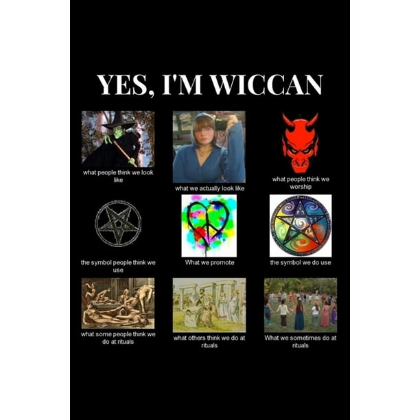 Yes I M Wiccan Funny Meme Grimoire Personal Book Of Shadows Notebook Gift Idea For Wicca Witchcraft Spells 1 Pages 6 X 9 Hilarious Gag Present Paperback Walmart Com