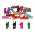 thumbnail image 1 of 20/50 pinzas de madera para fotos, pinzas para la ropa, mini pinzas para papel fotográfico, chinchetas para colgar fotos, tarjetas, para decoración de dormitorio. De colores, 1 of 9