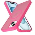 thumbnail image 4 of XPM for Google Pixel 10 Pro Fold Phone Case, MagSafe Compatible Case Hybrid Soft TPU Bumper Hard Translucent Matte Back Slim Shockproof Cover for Pixel 10 Pro Fold (Hot Pink), 4 of 11