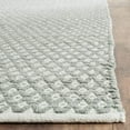 thumbnail image 2 of Safavieh Boston Collection BOS685D Fait Main Flatweave Coton Runner, 23" x 9, Navy, 2 of 4
