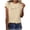 Beige, variant on Women's Heart Graphic T Shirt Casual Short Sleeve Crew Neck Loose Fit Tee Summer Fashion Clothing for Women