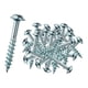 thumbnail image 1 of 100 tornillos autorroscantes M4 25, de rosca gruesa, resistentes para madera, con orificios oblicuos para muebles y armarios., 1 of 9