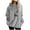 #0262-Gray, variant on Uootdi Oversized Fuzzy Fleece Long Sleeve Sweatshirts for Women Dandelion Printed Drawstring Hoodies Gift Casual Loose Classi c Fall Pullover with Pocket