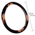 thumbnail image 4 of Halloween Bat 14.5 Inch Printing PVC Leather Car Wheel Cover Auto Accessories Steer Steering Wheel Covers Car Wheel Covers, 4 of 6