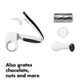 thumbnail image 3 of OXO Good Grips Rallador giratorio, Blanco, 3 of 6