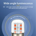thumbnail image 3 of Ruiandsion LED Light Bulb BA15S Red 24x2835 Chips 85-265V 720LM 360 Degree for Ambient Home Restaurant Lighting （pack of 2), 3 of 8
