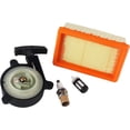 thumbnail image 5 of Recoil Starter with Air Filter Spark Plug Fuel Filter for Stihl SR340 SR420 BR320 BR340 BR380 BR400 BR420, 5 of 8