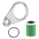 thumbnail image 2 of Llave separadora de filtro de aceite portátil y resistente para repuestos de automóviles y camiones Tipo B, 2 of 8