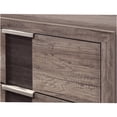 thumbnail image 3 of JERFIT 6-Drawer Dresser for Bedroom, Contemporary Wood Chest with Metal Knobs, Tall Brown Storage Cabinet Organizer, 3 of 5