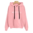 thumbnail image 3 of XINXIAOO Hoodies for Women Long Sleeve Hoodie Pullover Hoodie Sweatshirt Soft Hoodie Pink Sweatshirt Women Womens Fall Sweatshirts Young Women, 3 of 3