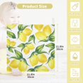 Hotbar Lemon Muslin Baby Hand Washcloths, Soft Cotton Bath Face Towel