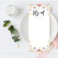 thumbnail image 2 of Koyal Wholesale Classic Spring Florals Printable Wedding Paper Menu Cards for DIY Printer, Pack of 52, 2 of 5