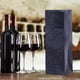 thumbnail image 4 of (12*10*36 cm, negro) Paquete de 10 bolsas de regalo plateadas para botellas de vino y champán, 4 of 5