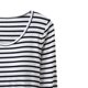 thumbnail image 4 of Pijama de manga larga para mujer, ropa de casa con almohadillas para el pecho, camiseta de manga larga, cómodo para uso externo, pijama de cuello redondo para mujer, 4 of 4