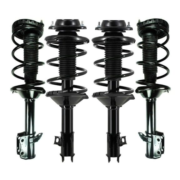 Set Front-Rear Quick Complete Strut-Coil Spring For 1998 1999 Subaru Legacy AWD