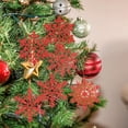 thumbnail image 4 of Plastic Glitter Snowflake, 10cm, 30 Per Box, 4 of 5
