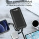 thumbnail image 2 of Power Bank 10000 mah 1Hora Bateria Portatil con 4 Cables Incorporados y Luz Carga Moderno, 2 of 2
