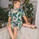 thumbnail image 4 of Fotbe Flamingo Pijama Estampada de 2 Piezas para Niños – Ropa de Dormir de Manga Corta Cómoda para Niños y Niñas, Camiseta y Shorts de Algodón-Large, 4 of 6